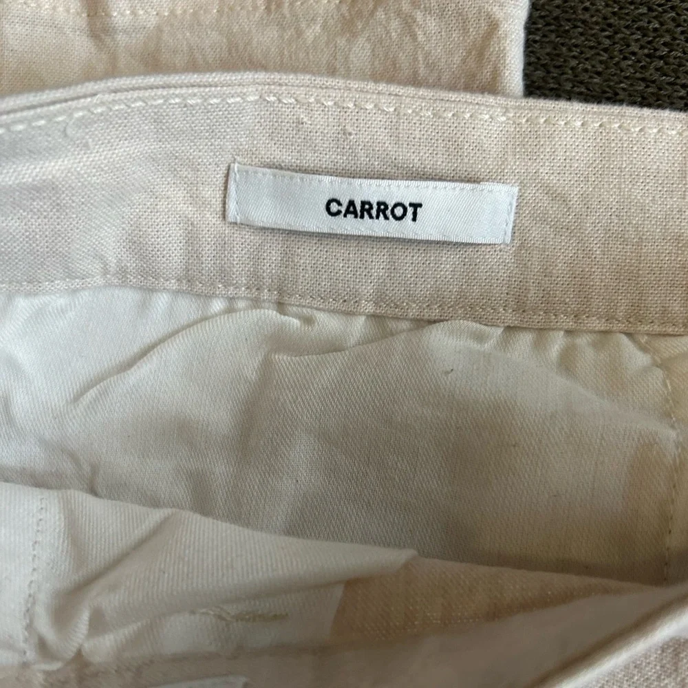 Jack & Jones Carrot Linen Blend Pant